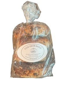 DoughCo ONION Bagel 4 Pack
