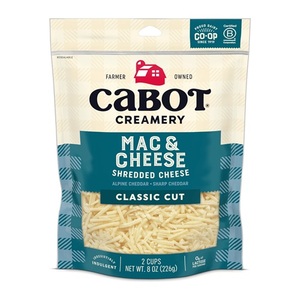 Cabot Mac & Cheese Shredded Cheese - 8 Oz.