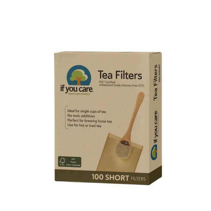 If You Care Fsc Certified Unbleached Tea Filters - Short