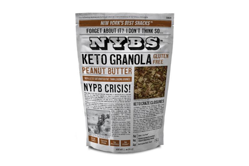 NYBS Peanut Butter Keto Granola